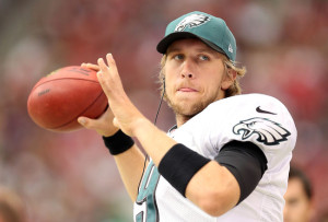 Eagles quarterback Nick Foles does not seem too concerned with a controversial article written about him by Buzz Bissinger for Philadelphia Magazine. Photo credit - BleacherReport.com