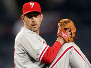 Cliff Lee was tagged for 6 runs on 12 hits in 5.2 innings of work Monday in his first start since hitting the disabled list with an elbow injury. Photo credit - Philly.com