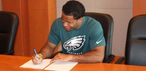 Eagle safety Nate Allen inks 1-year contract Monday. Photo credit - Philadelphia Eagles