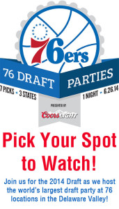 76 Draft Parties