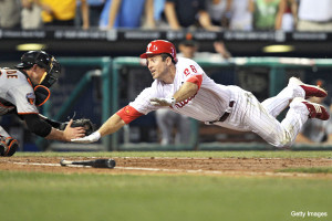 Utley has been named winner of the Heart and Hustle Award for the fifth time. Photo credit - Yahoo Sports