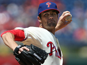 Hamels is currently 5th in the NL with a 2.55 ERA but only has 6 wins to show for it thus far. Photo credit - Philly.com