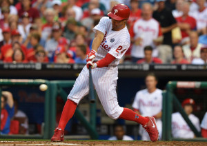 Grady Sizemore collected hit No. 1,000 in his career against Arizona on Friday. Photo credit - zimbio.com