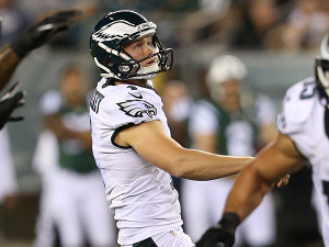 Cody Parkey booted three field goals Thursday night, including two greater than 50 yards. He could very well be the opening fay guy. Photo credit - Philly.com