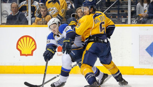 Michael Del Zotto, most recently with Nashville, has signed a 1-year contract with Philadelphia. Photo credit - NHL
