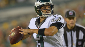 Mark Sanchez played a productive game in would could have been his final game as an Eagle Sunday in a stadium he once called home. Photo credit - Philadelphia Eagles