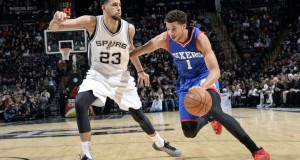 Sixers Continue Losing Streak, Fall in San Antonio 100-75