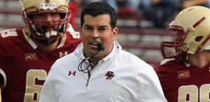 Day played under Chip Kelly while at New Hampshire. Photo Credit - Boston College