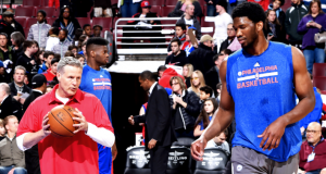 Embiid Still Not Ready for 5-on-5, Report Claims