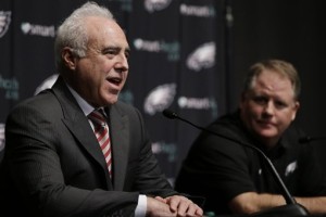 It wasn't that long ago that Lurie expressed how much he realized how difficult it is to attempt to go from "good" to "great." Photo Credit - Philadelphia Eagles