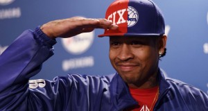 Iverson Holds HOF Presser With Sixers