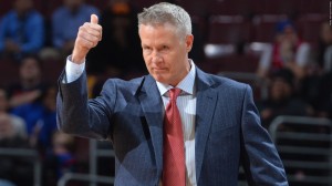 The Sixers should consider themselves not just thankful but lucky that Coach Brown has put up with the "Process."  Image copyright of NBA.com