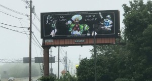 Eagles Fans Purchase Billboard in New England